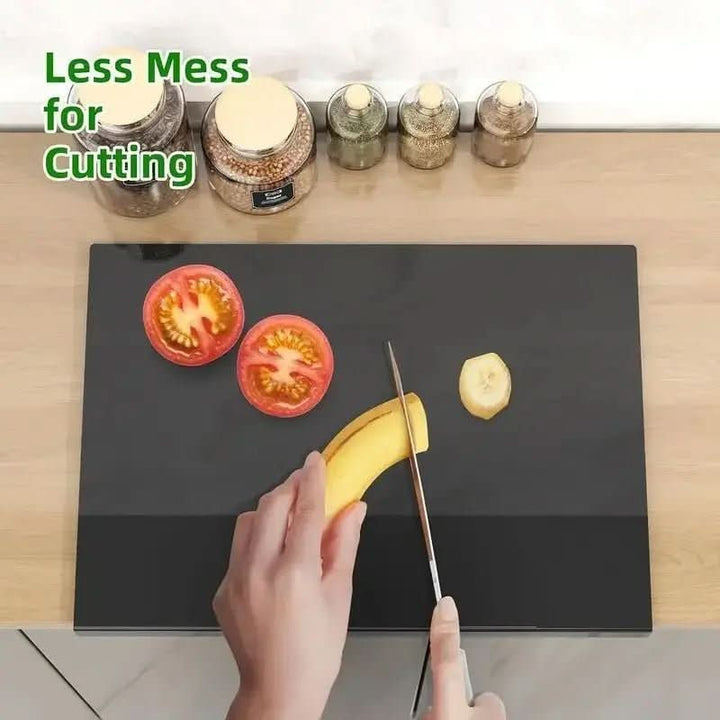 Lisslune | Acrylic Cutting Board with Protective Rim for Modern Kitchens