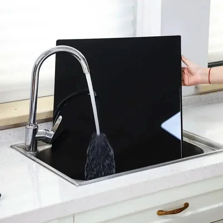 Lisslune | Acrylic Cutting Board with Protective Rim for Modern Kitchens