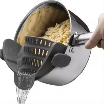 Lisslune | Silicone pot strainer to clip on!