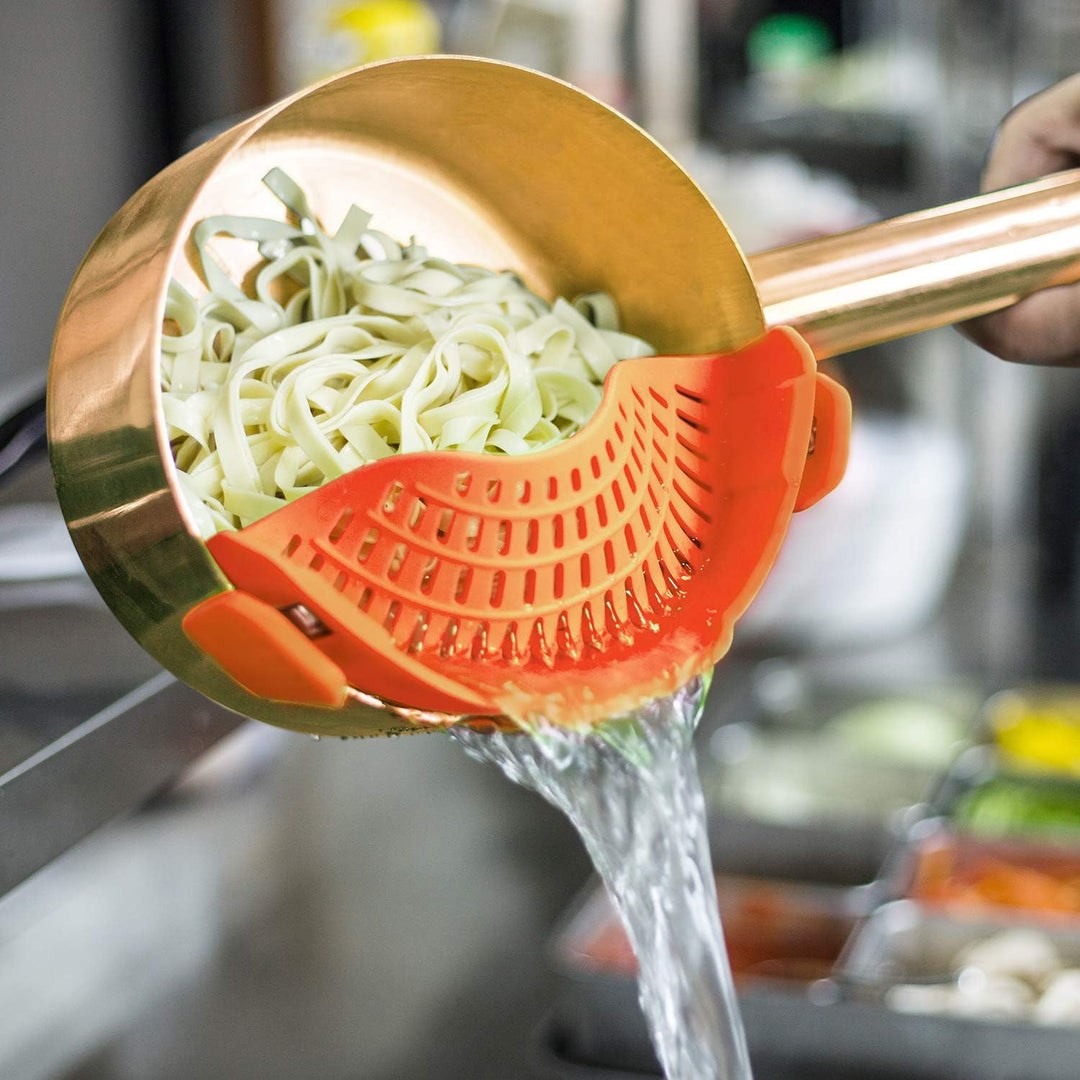 Lisslune | Silicone pot strainer to clip on!