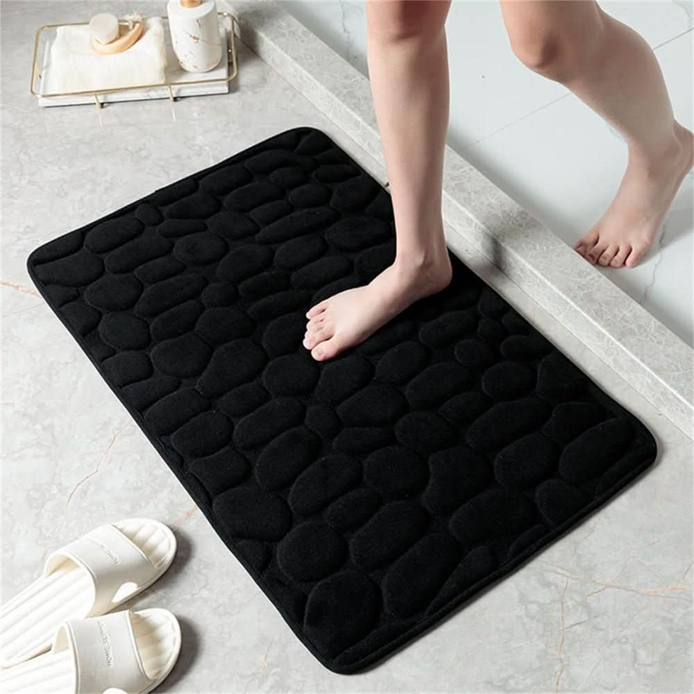 Lisslune | Ultra-soft Bath Mat with Quick Water Absorption & Non-slip Backing