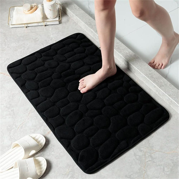 Lisslune | Ultra-soft Bath Mat with Quick Water Absorption & Non-slip Backing