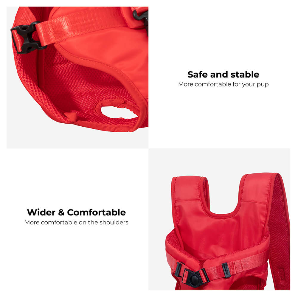Lisslune | Cockpit Dog Bag – Comfortable Carry Bag for Small Dogs