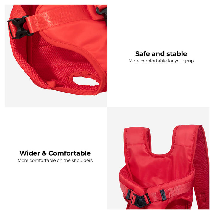 Lisslune | Cockpit Dog Bag – Comfortable Carry Bag for Small Dogs