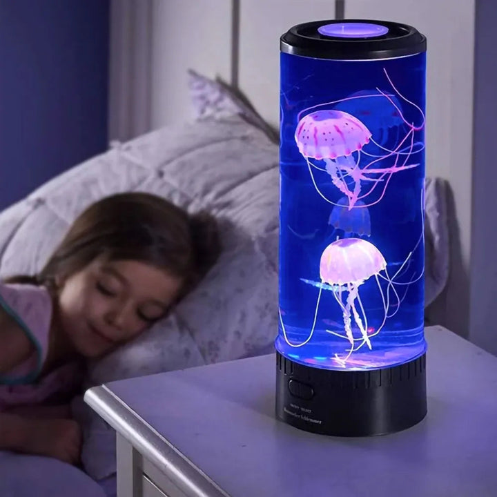 Lisslune | CalmGlow LED Water Lamp for Relaxation and Sleep