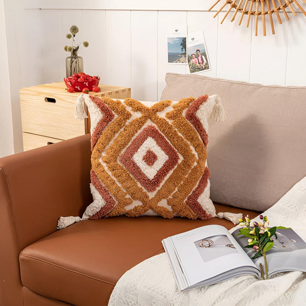 Lisslune | Casablanca Tufted Cushion Cover
