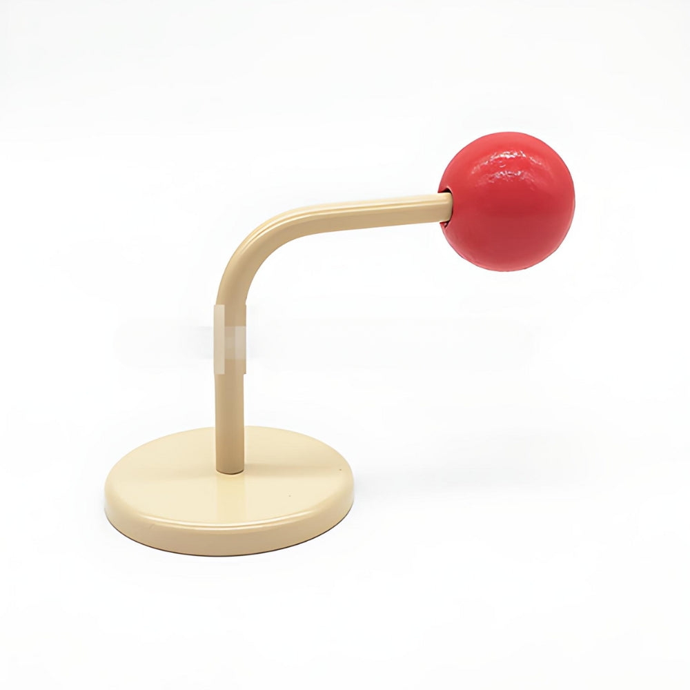 Lisslune | Colorful Magnetic Wooden Ball Hooks Home Storage