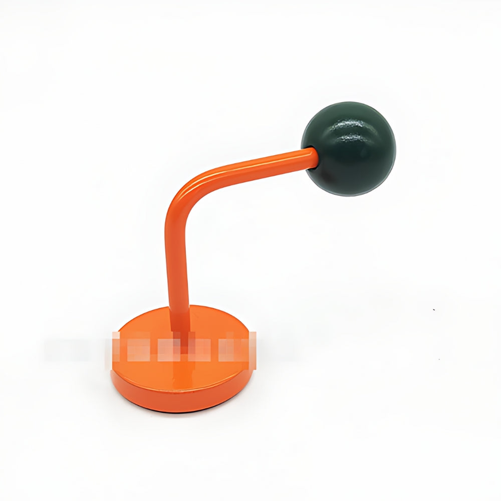 Lisslune | Colorful Magnetic Wooden Ball Hooks Home Storage