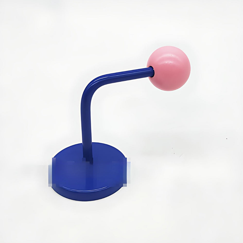 Lisslune | Colorful Magnetic Wooden Ball Hooks Home Storage