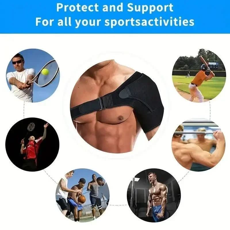 Lisslune | Adjustable shoulder support with pressure cushion for optimal stability