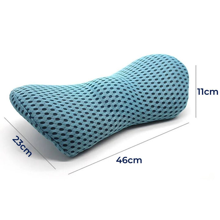 Lisslune | Ergonomic Lumbar Support Cushion for Lower Back Pain Relief - Ideal for Office, Driving, and Home Use