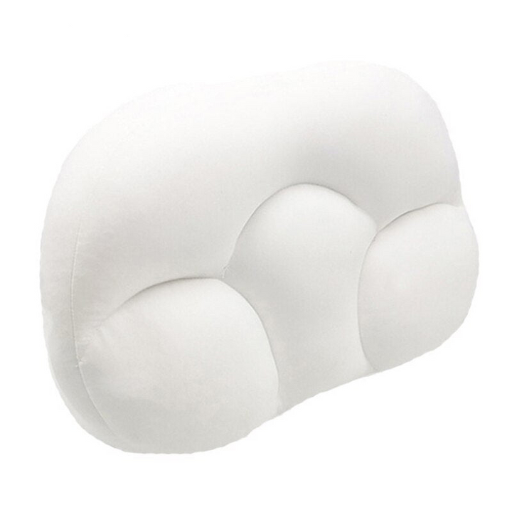 Lisslune | Slim Sleep Pillow – Ergonomic Microbead Pillow for Side and Back Sleepers