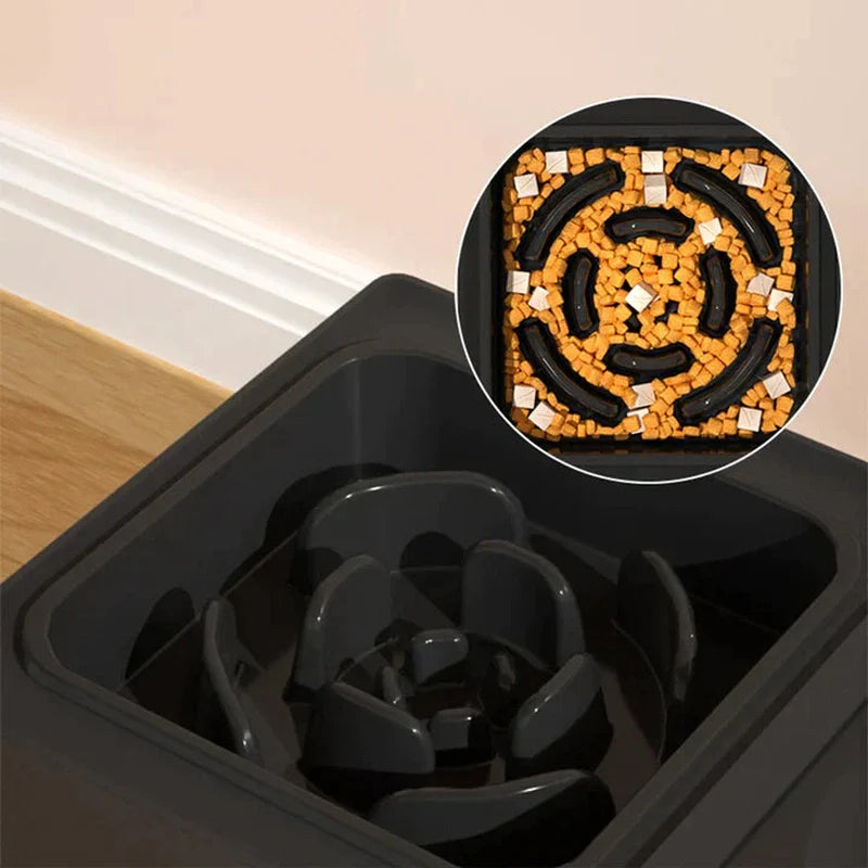 Lisslune | ComfyFeeder - Elevated feeding and drinking bowl for pets with adjustable height