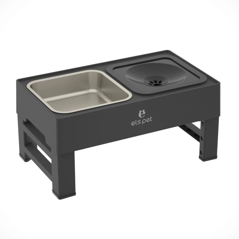 Lisslune | ComfyFeeder - Elevated feeding and drinking bowl for pets with adjustable height