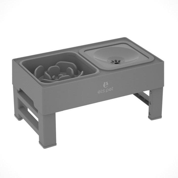 Lisslune | ComfyFeeder - Elevated feeding and drinking bowl for pets with adjustable height