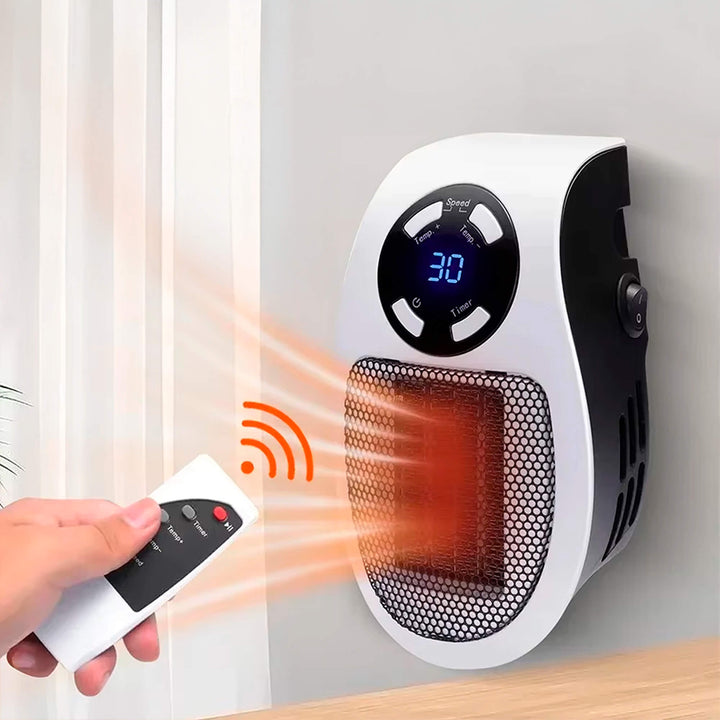 Lisslune | Compact Electric Heater - USB and Plug-In Portable small electric heater