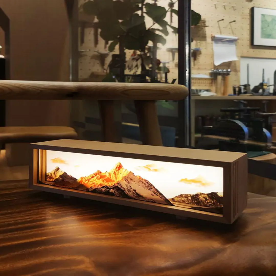 Lisslune | Dream Aura Interactive Desktop Artsy Canvas Lamp