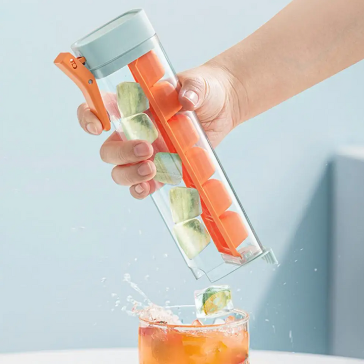 Lisslune | Touch Deicing Easy Carry 6 Cells Ice Maker