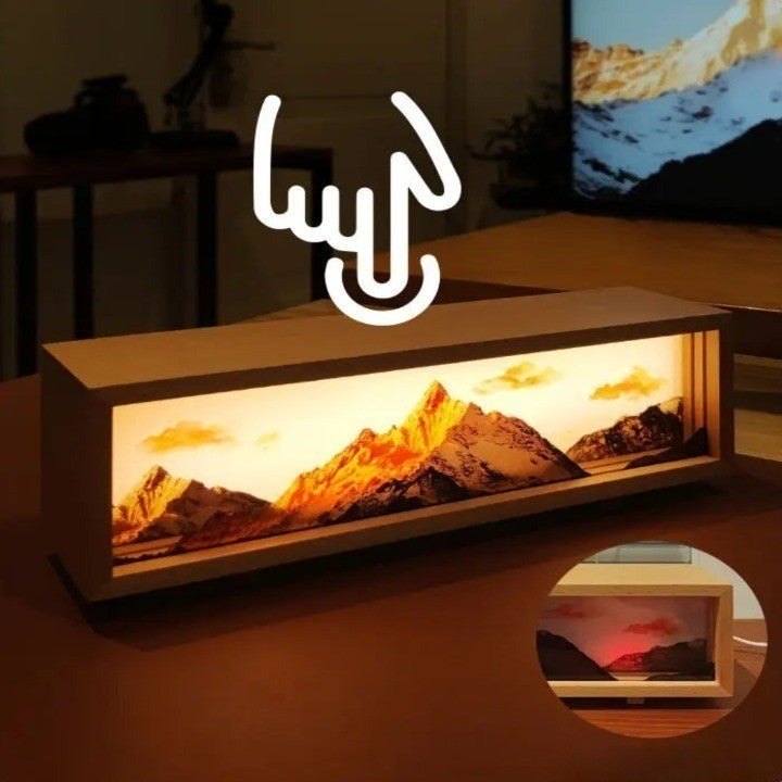 Lisslune | Dream Aura Interactive Desktop Artsy Canvas Lamp