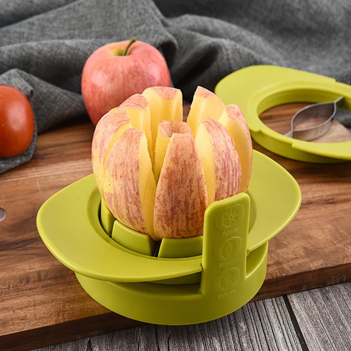 Lisslune | 3in1 Fruit Vegetable Trio Slicer Kit