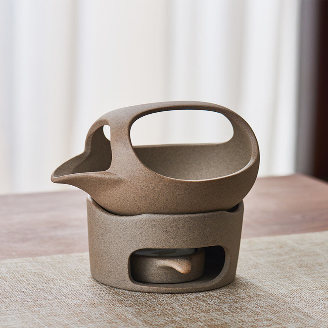 Lisslune | Japanese Style Simple Candle Tea Warmer Pot