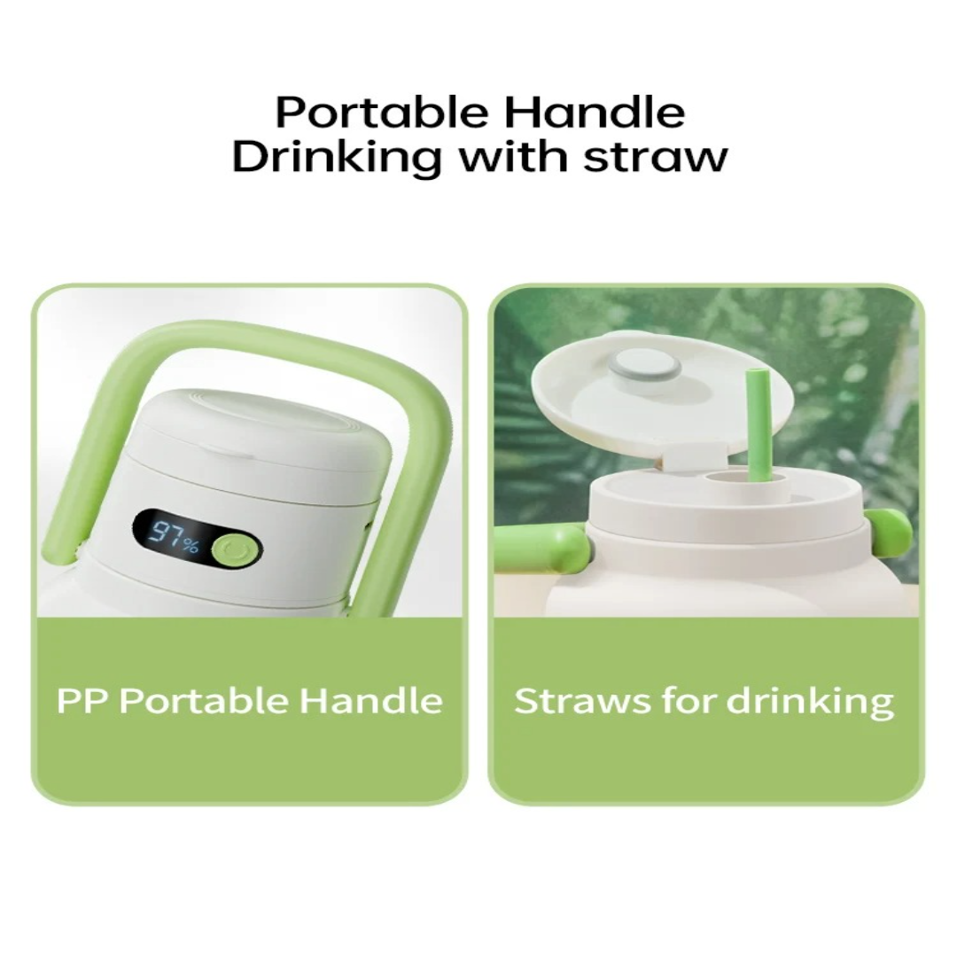 Lisslune | 12-Blade Wireless Compact Travel Smoothie Blender