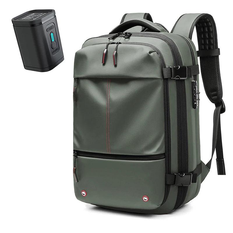 Lisslune | CompriBag – Space-Saving Vacuum Travel Backpack with Expandable Capacity (25L–60L)