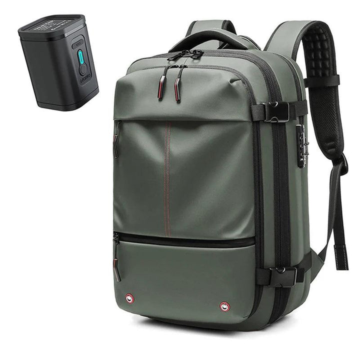 Lisslune | CompriBag – Space-Saving Vacuum Travel Backpack with Expandable Capacity (25L–60L)