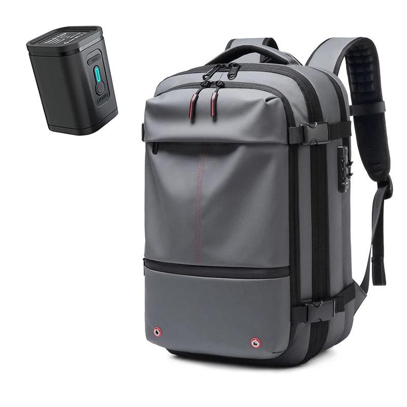 Lisslune | CompriBag – Space-Saving Vacuum Travel Backpack with Expandable Capacity (25L–60L)