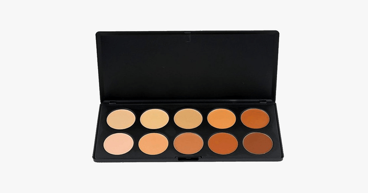 Lisslune | 10 Color Concealer Palette - Magically hides all your imperfections and dark circles to give you a flawless look!