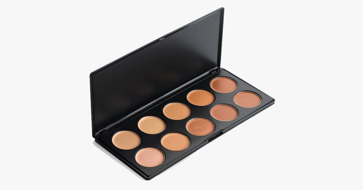 Lisslune | 10 Color Concealer Palette - Magically hides all your imperfections and dark circles to give you a flawless look!