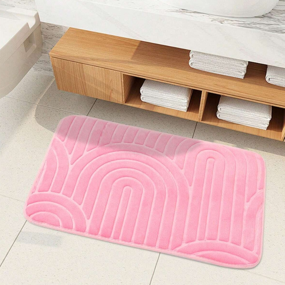 Lisslune | Concentric Arches Cashmere Bath Mat