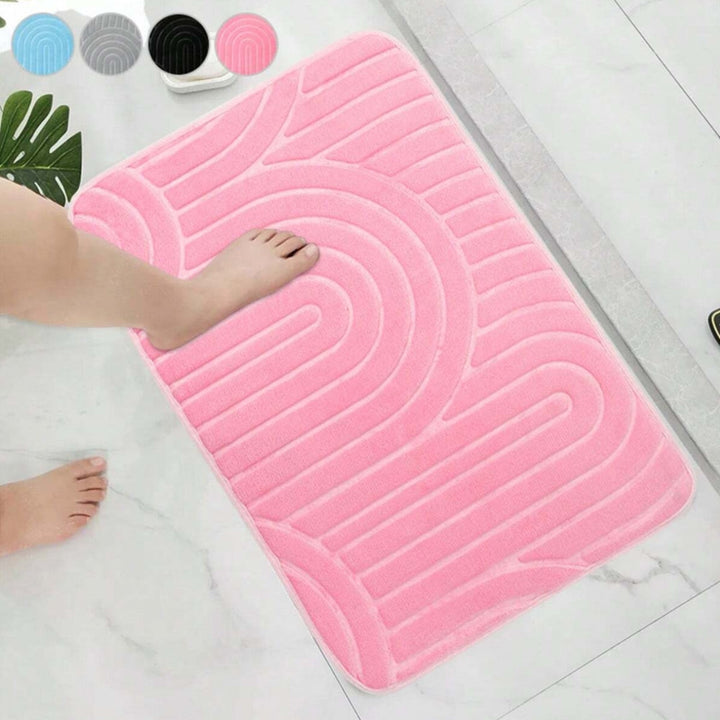 Lisslune | Concentric Arches Cashmere Bath Mat