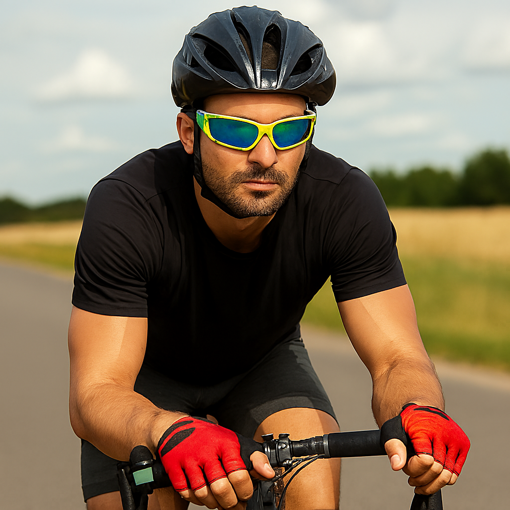 Lisslune | UV400 Polarized Sports Sunglasses for Running, Cycling & Fishing