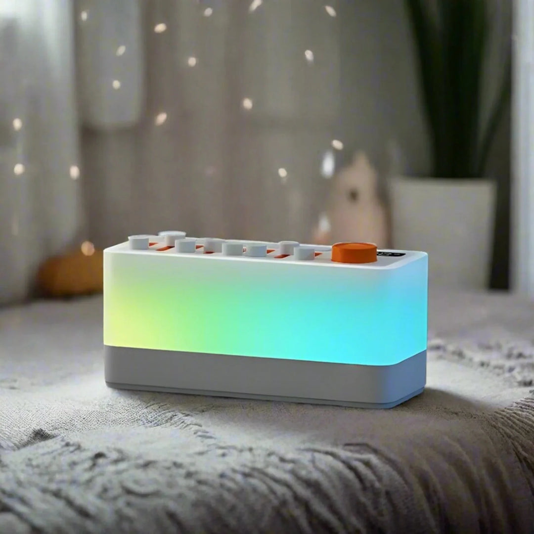 Lisslune | White Noise Machine for Sleep | SomniRest+ RGB