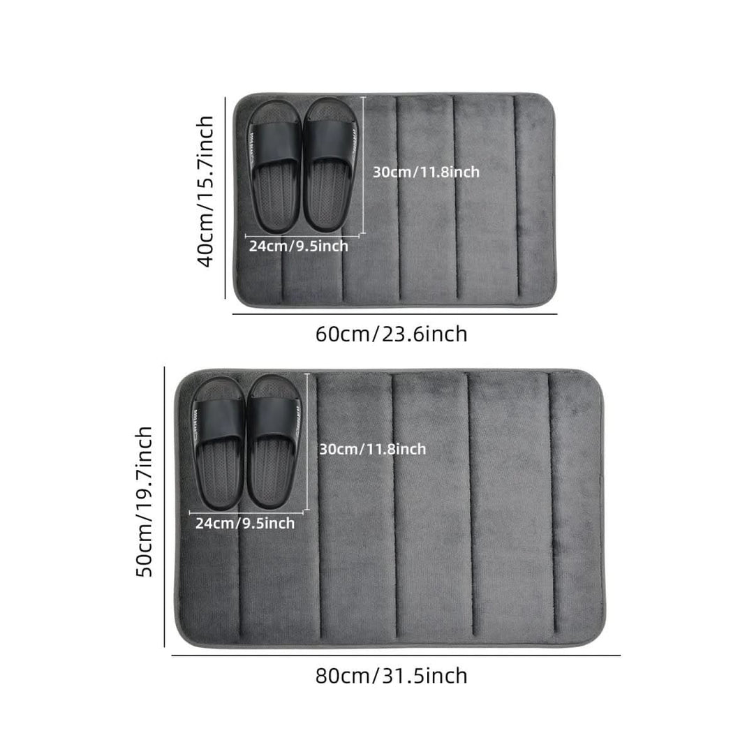 Lisslune | Bathroom mat made of microfiber for comfort & safety
