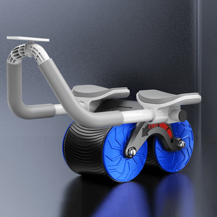 Lisslune | Coremaster Roller – Abdominal trainer with retractable mechanism & wide wheel for safe training