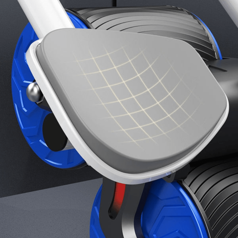 Lisslune | Coremaster Roller – Abdominal trainer with retractable mechanism & wide wheel for safe training