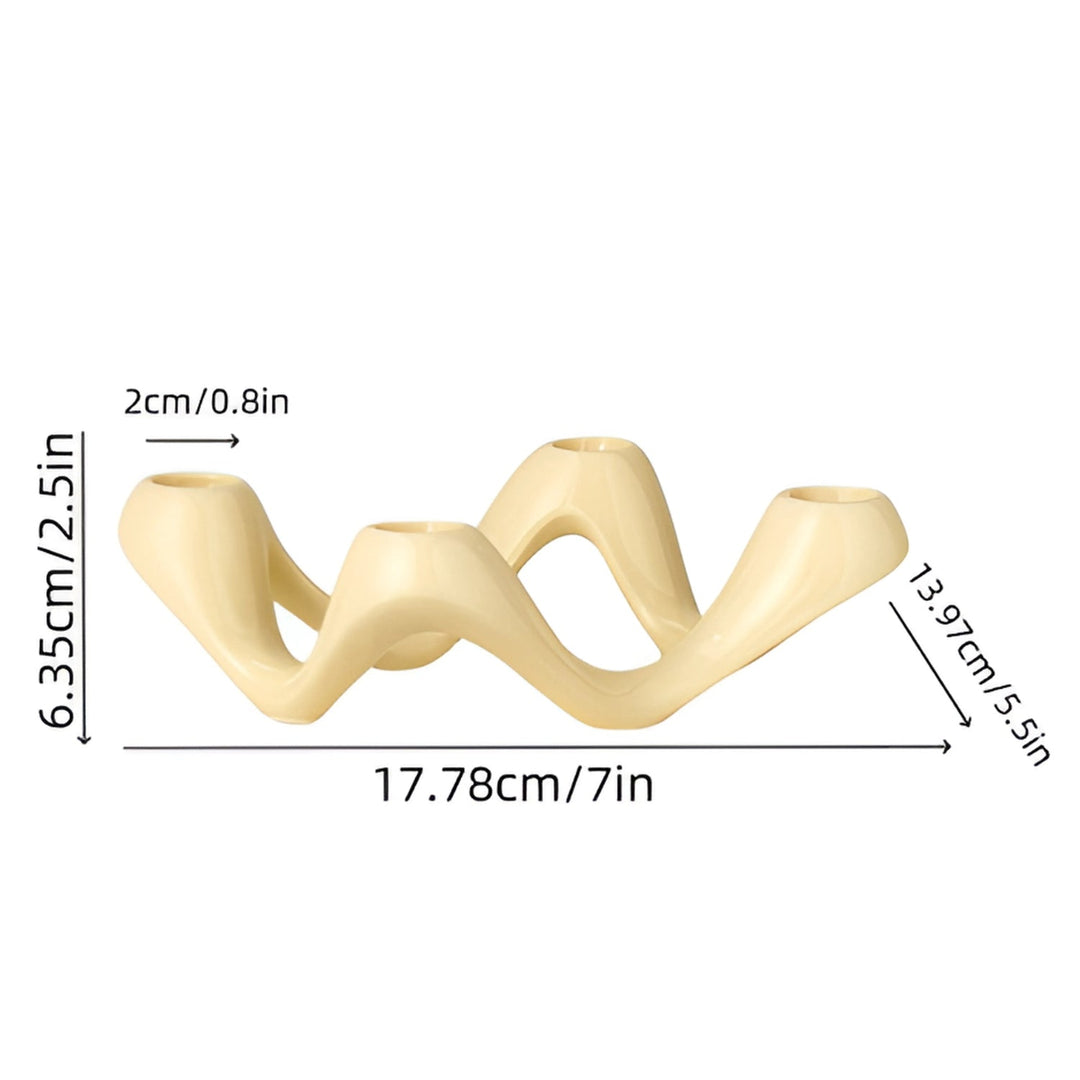 Lisslune | Cosmic Ripple Candle Holder
