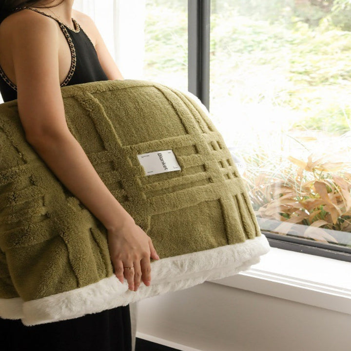 Lisslune | Cosmo Fluffy Winter Three-Dimensional Warm Blanket