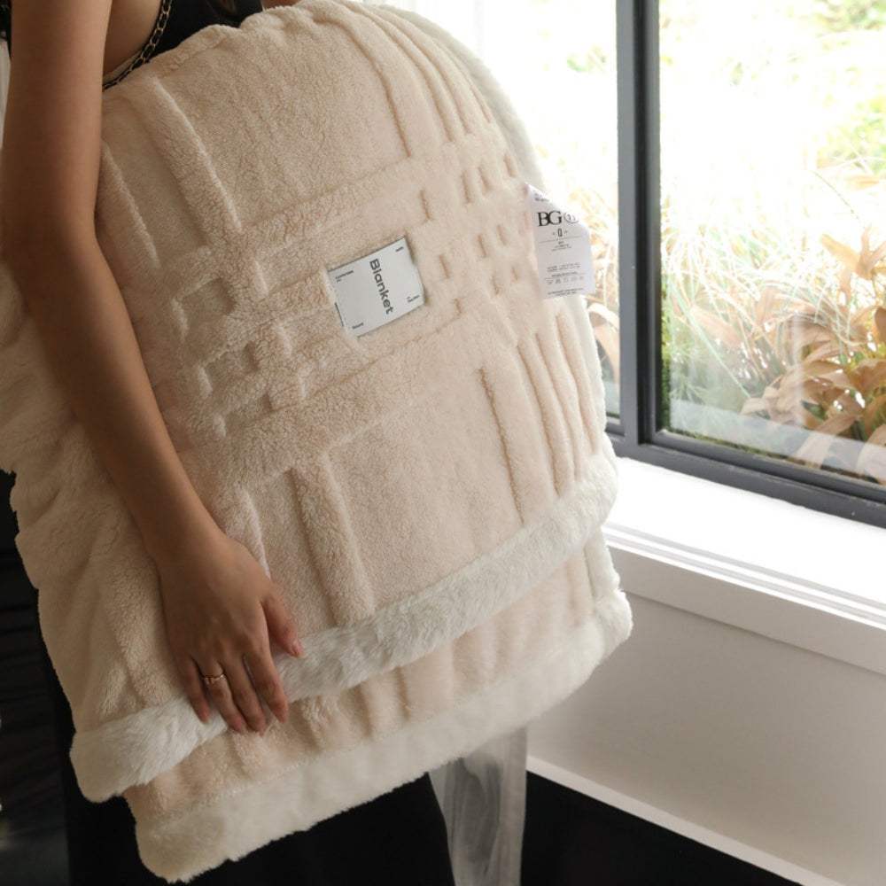 Lisslune | Cosmo Fluffy Winter Three-Dimensional Warm Blanket