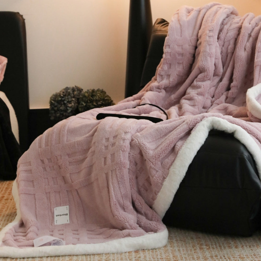 Lisslune | Cosmo Fluffy Winter Three-Dimensional Warm Blanket