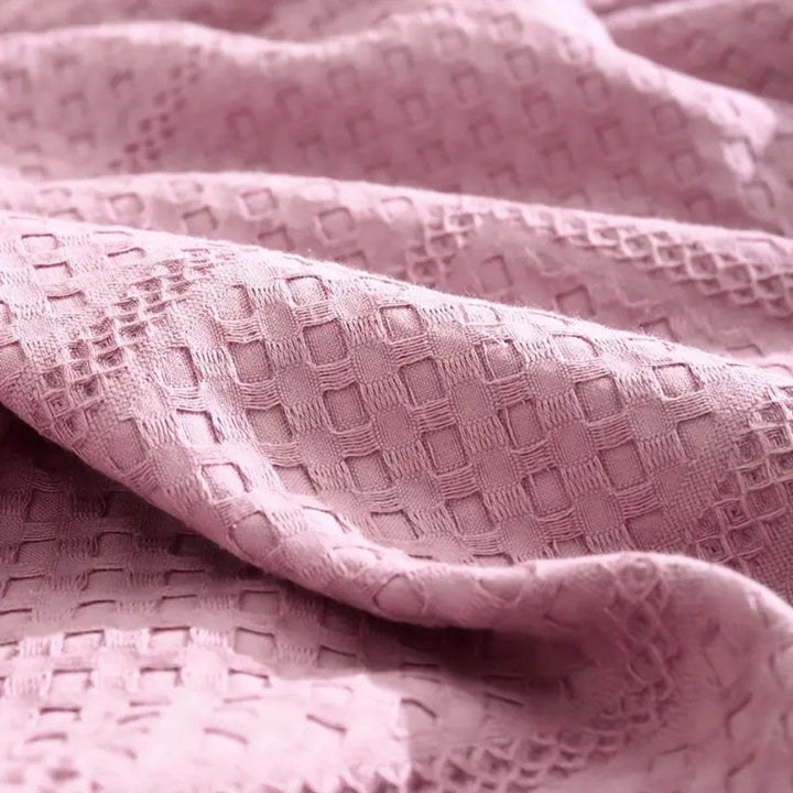 Lisslune | Cotton Nest Waffle Summer Blanket