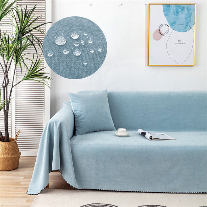 Lisslune | Water-repellent Couchora Furniture Cover – Durable Cord Blanket for Sofa and Chair