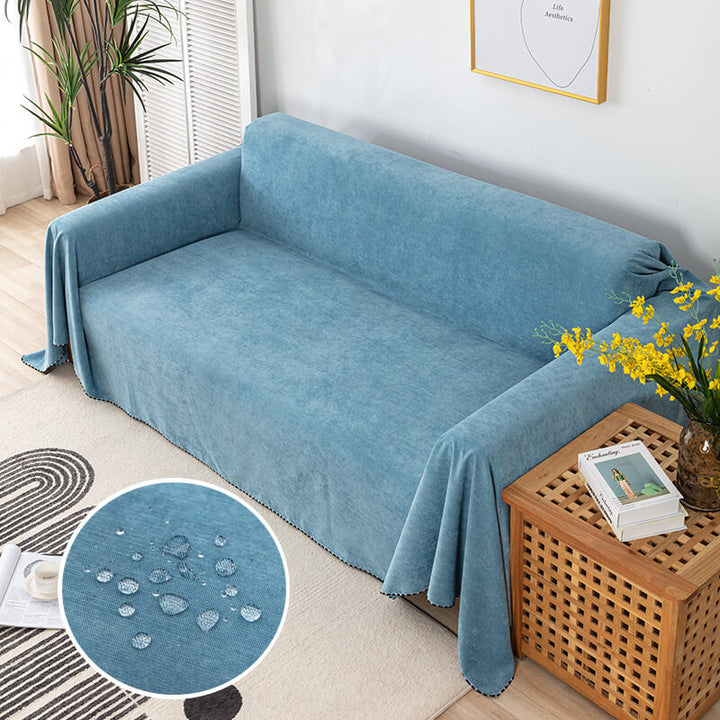 Lisslune | Water-repellent Couchora Furniture Cover – Durable Cord Blanket for Sofa and Chair