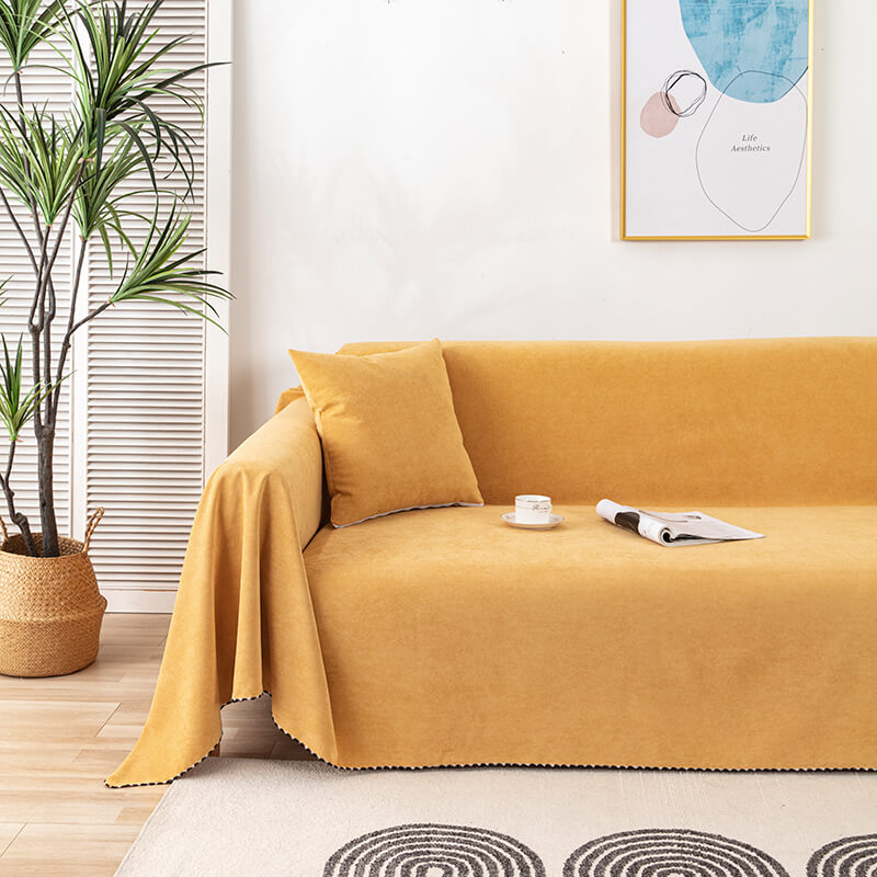Lisslune | Water-repellent Couchora Furniture Cover – Durable Cord Blanket for Sofa and Chair
