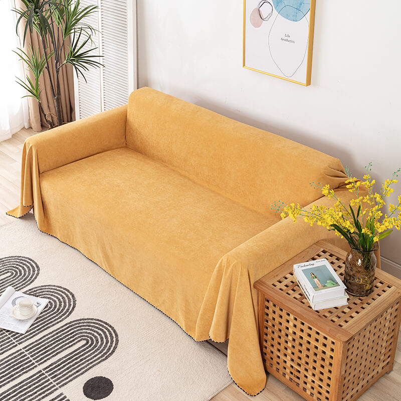 Lisslune | Water-repellent Couchora Furniture Cover – Durable Cord Blanket for Sofa and Chair