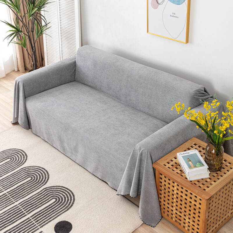 Lisslune | Water-repellent Couchora Furniture Cover – Durable Cord Blanket for Sofa and Chair