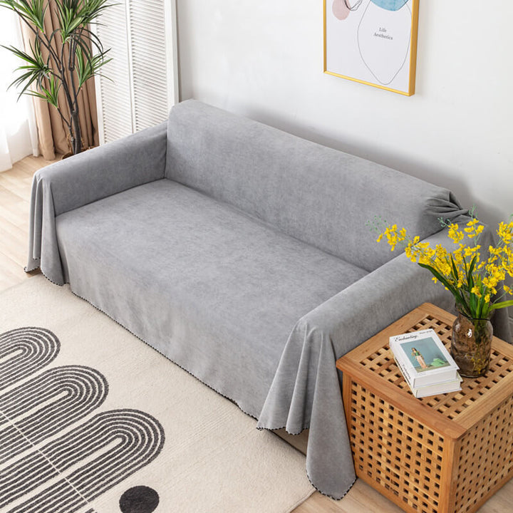 Lisslune | Water-repellent Couchora Furniture Cover – Durable Cord Blanket for Sofa and Chair