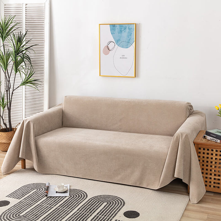 Lisslune | Water-repellent Couchora Furniture Cover – Durable Cord Blanket for Sofa and Chair